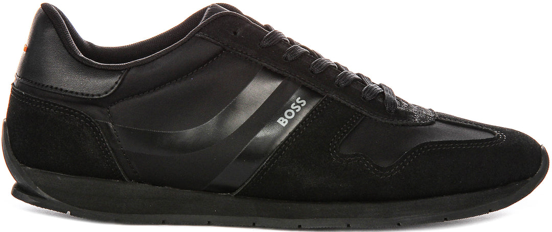 Boss Levon Runner In All Black For Men