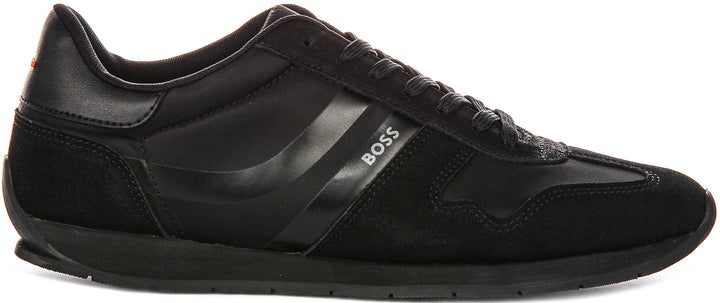Boss Levon Runner In All Black For Men