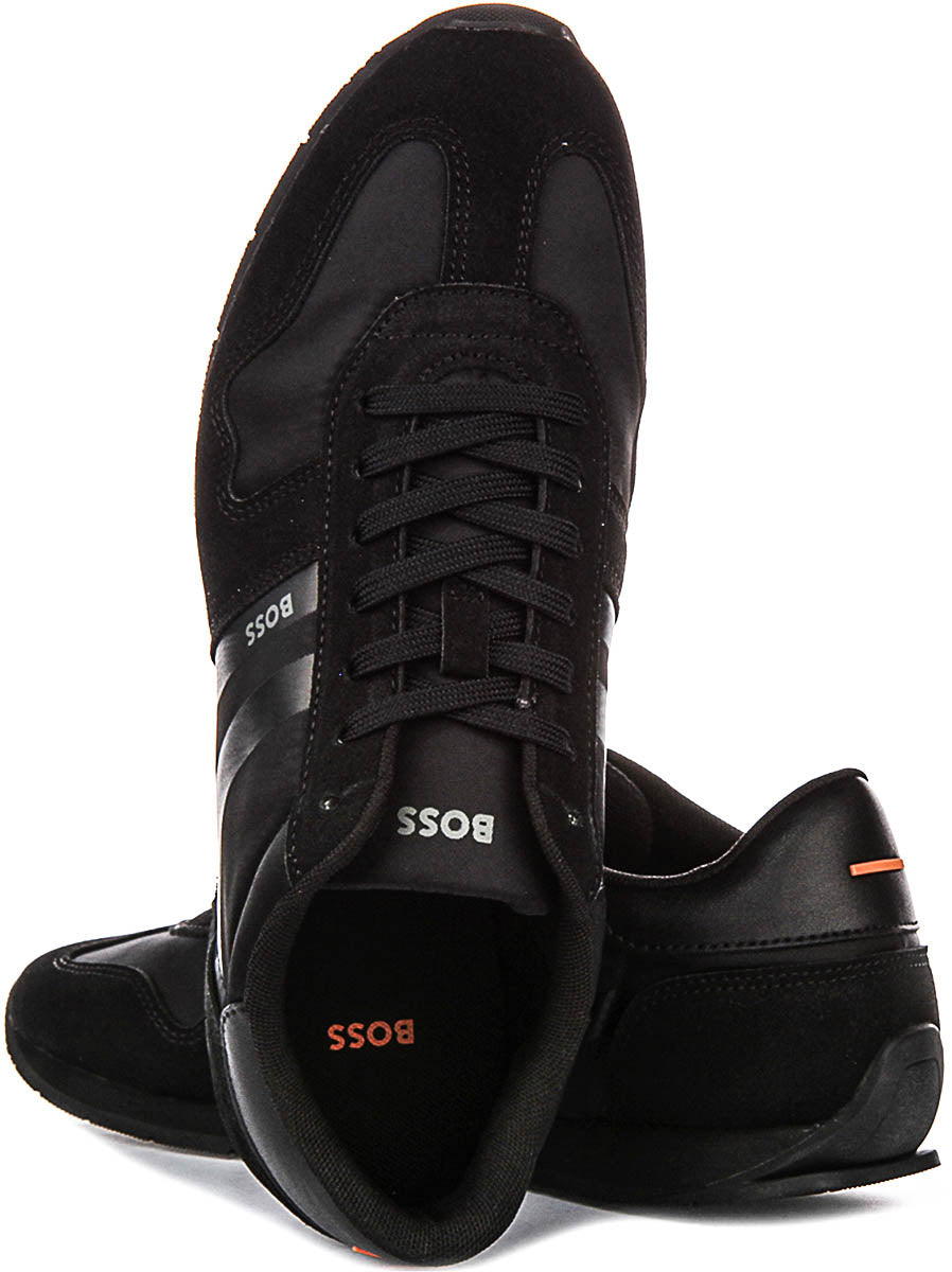 Boss Levon Runner In All Black For Men