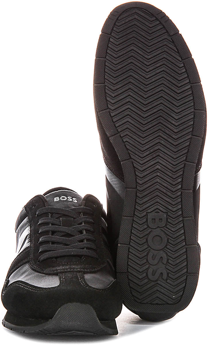Boss Levon Runner In All Black For Men
