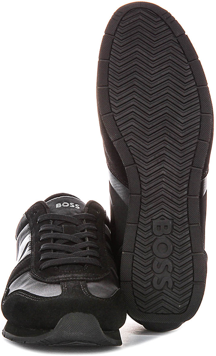 Boss Levon Runner In All Black For Men