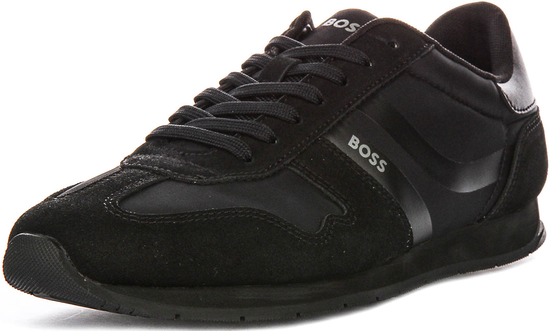 Boss Levon Runner In All Black For Men