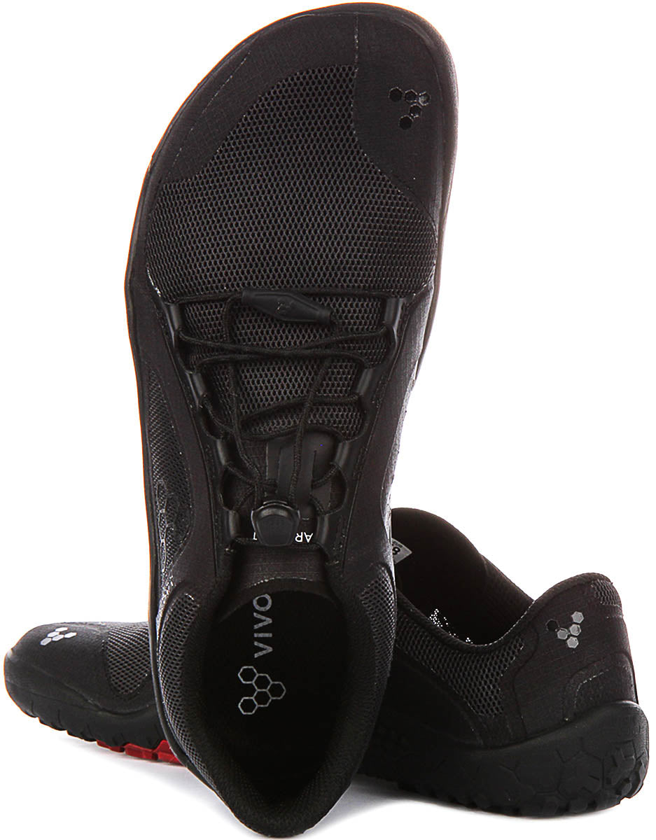 Vivobarefoot Prim Trail FG 3.5 In Black For Women