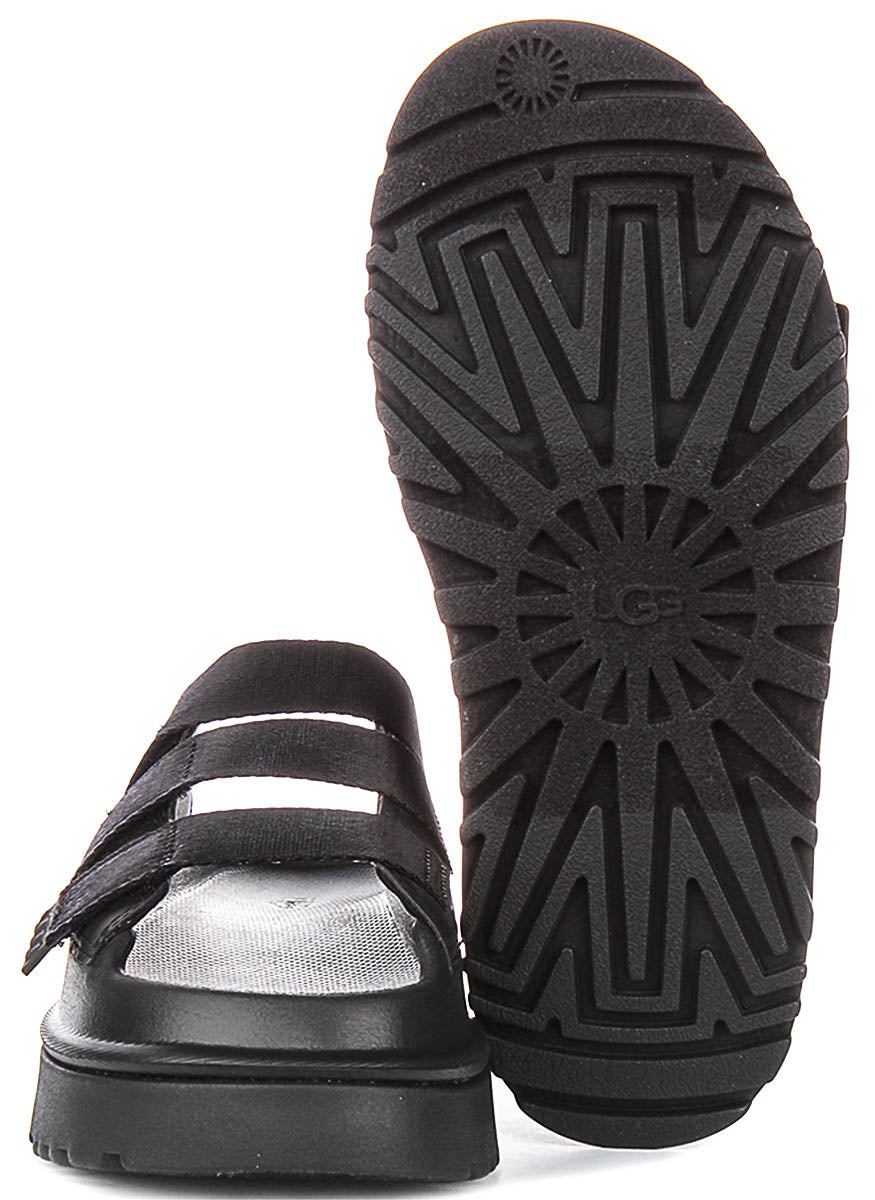Ugg Australia W Goldenglow Slide In Black For Women