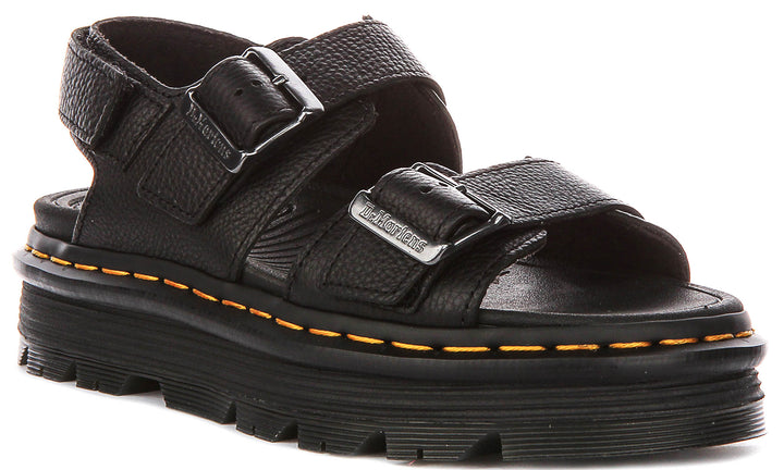 Dr Martens Zebzag Sandal In Black For Women