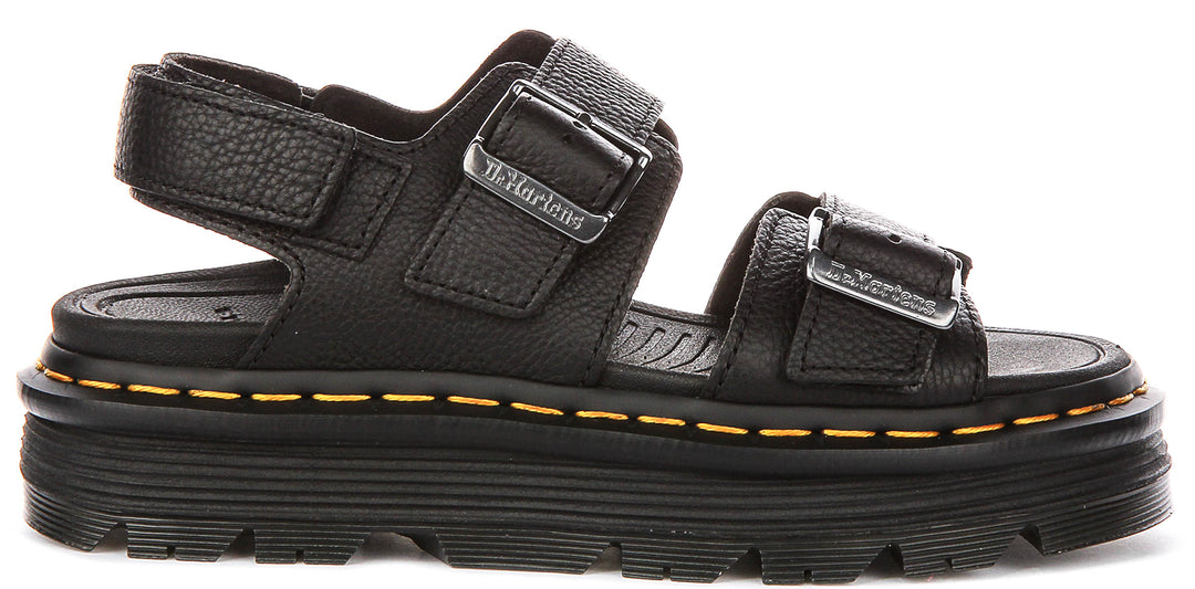 Dr Martens Zebzag Sandal In Black For Women