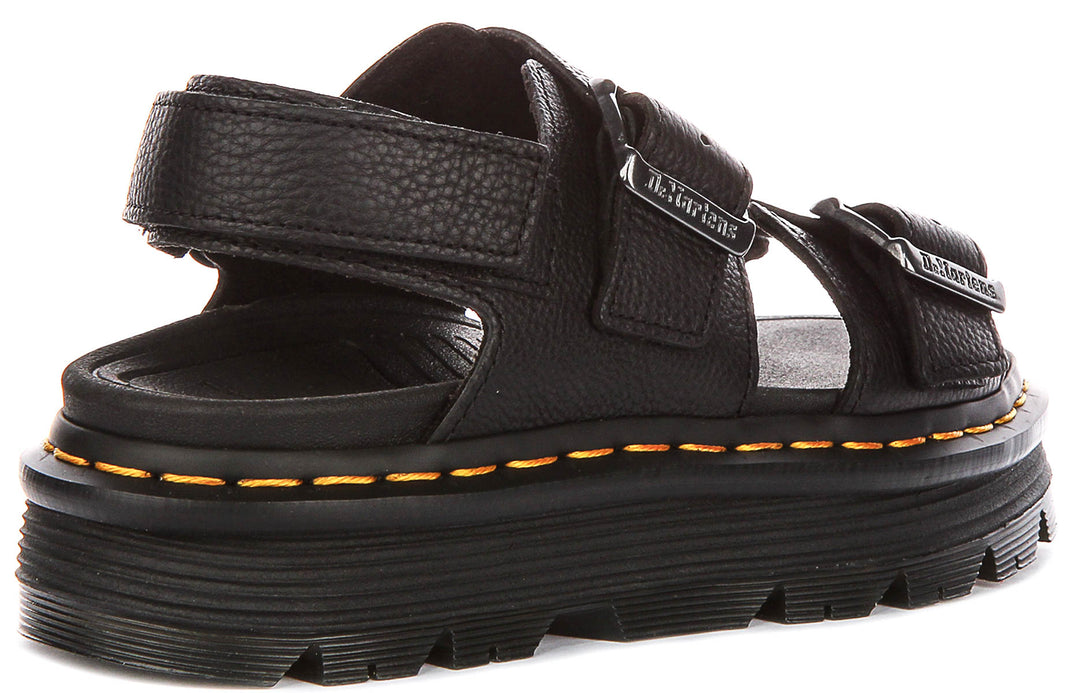 Dr Martens Zebzag Sandal In Black For Women
