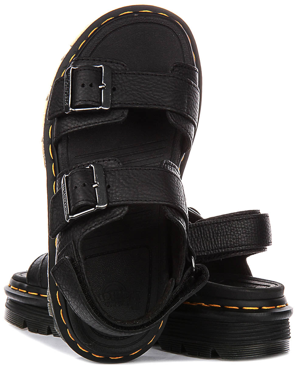 Dr Martens Zebzag Sandal In Black For Women