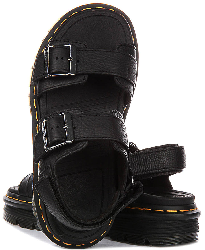 Dr Martens Zebzag Sandal In Black For Women