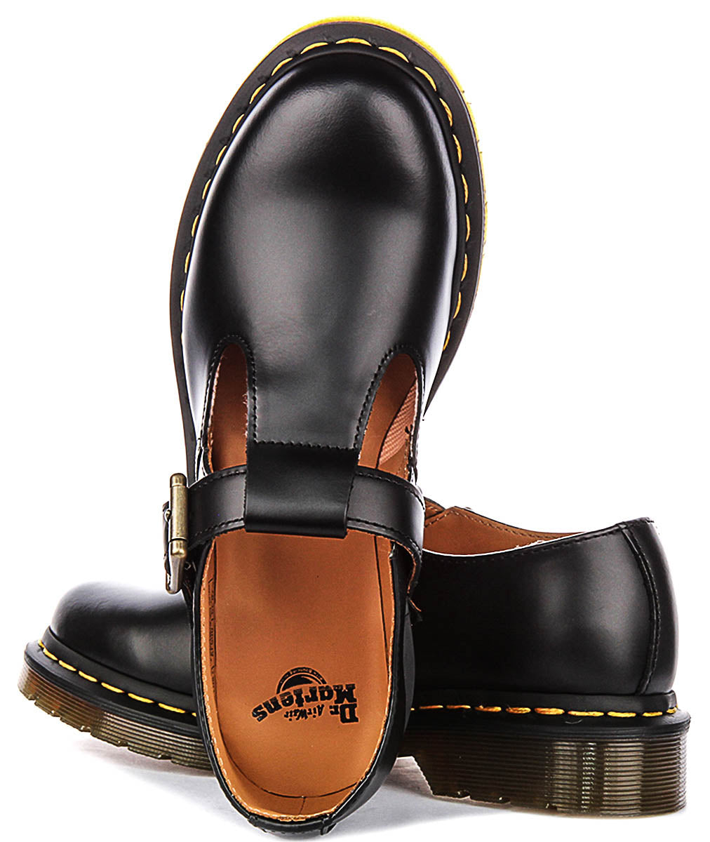 Dr Martens Polley In Black For Women