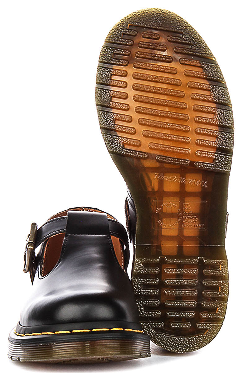 Dr Martens Polley In Black For Women