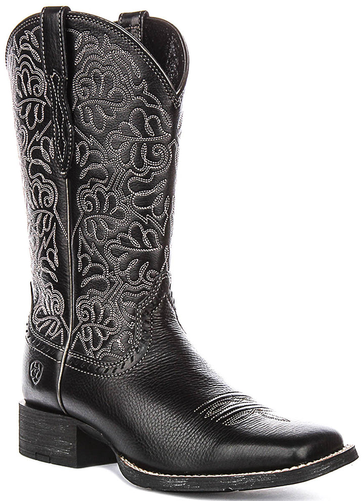 Ariat Round Up Remuda In Black For Women