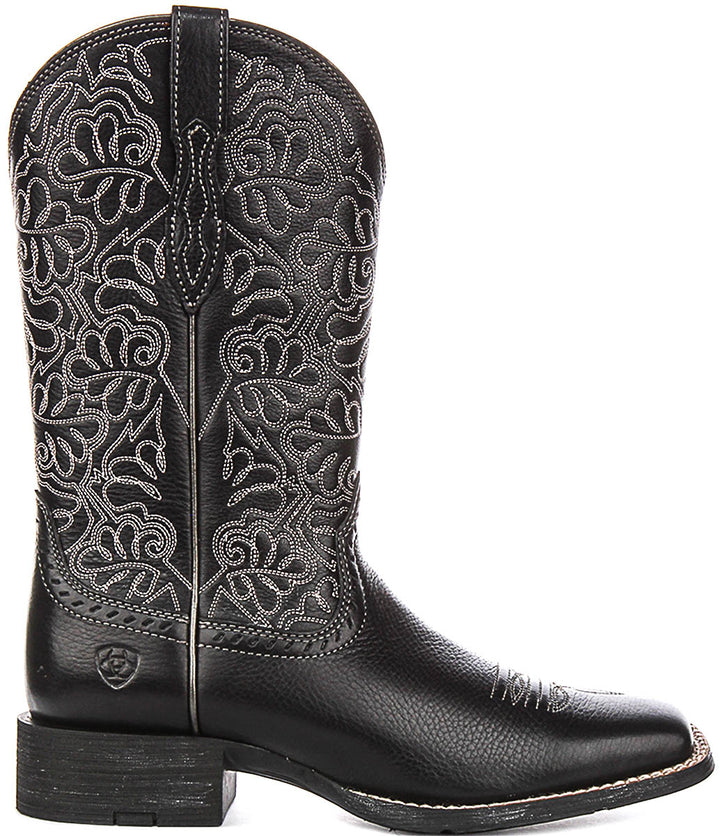 Ariat Round Up Remuda In Black For Women