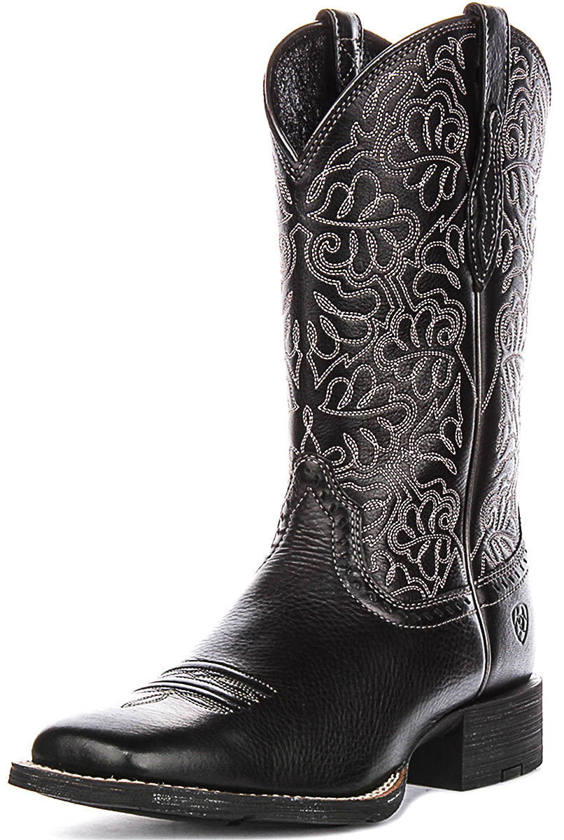 Ariat Round Up Remuda In Black For Women
