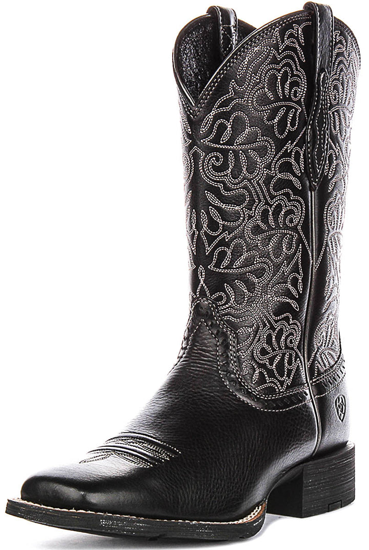 Ariat Round Up Remuda In Black For Women