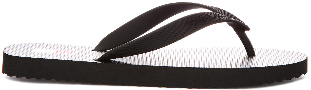 Tommy Hilfiger Beach Sandal In Black For Men