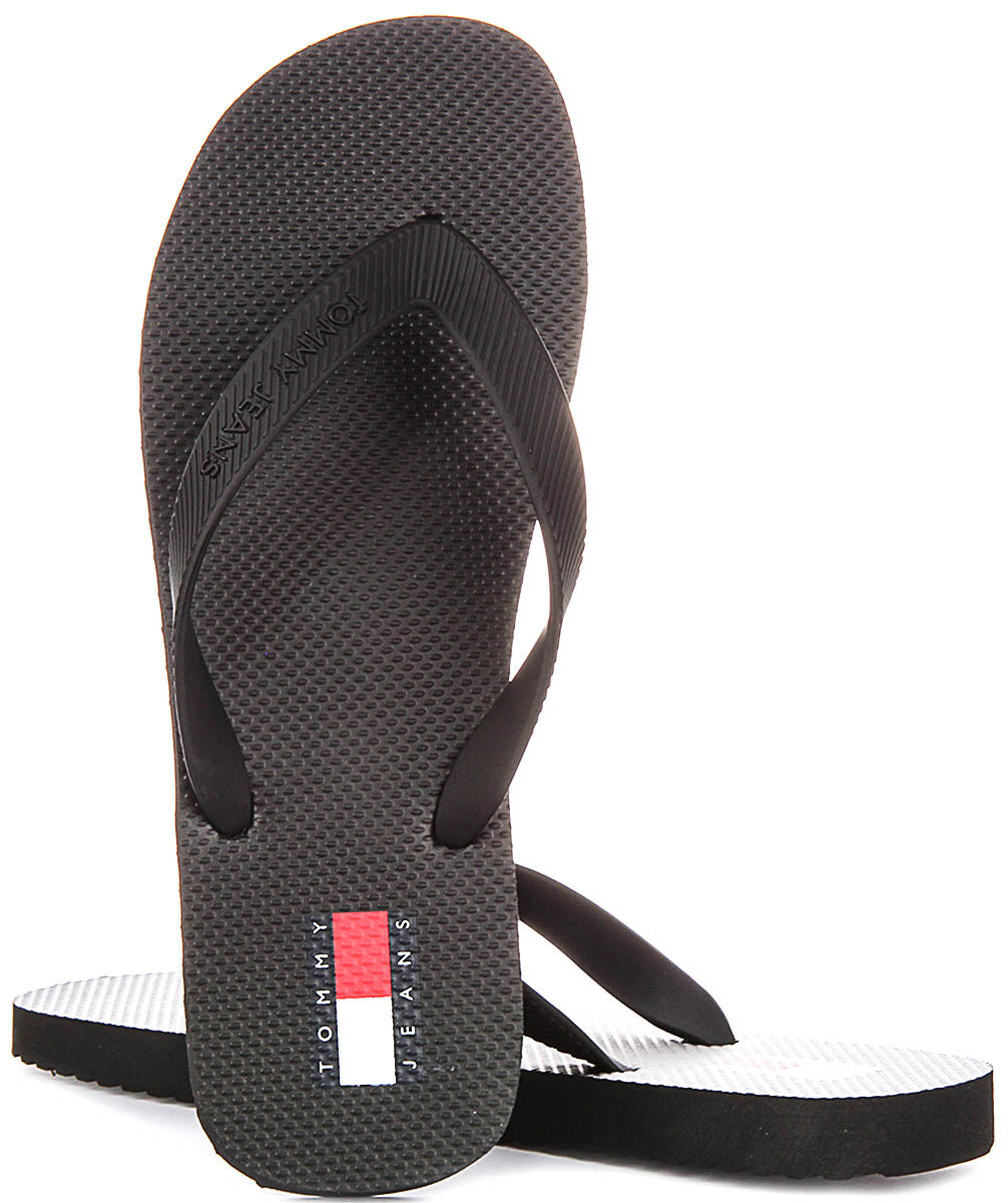 Tommy Hilfiger Beach Sandal In Black For Men