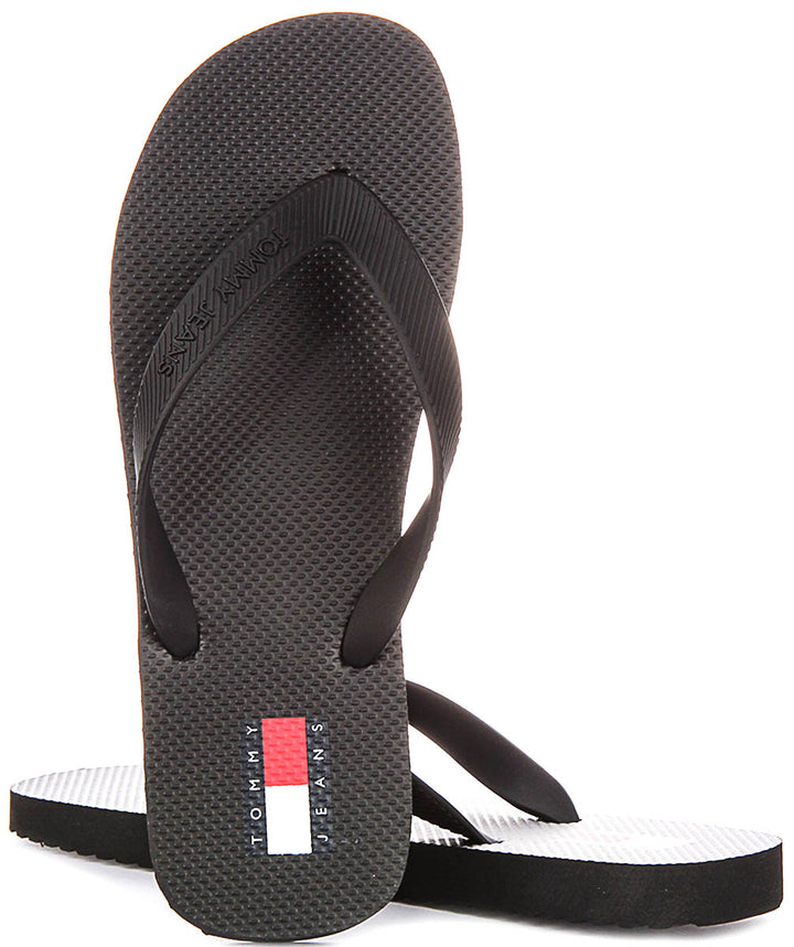 Tommy Hilfiger Beach Sandal In Black For Men