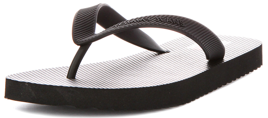 Tommy Hilfiger Beach Sandal In Black For Men