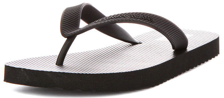 Tommy Hilfiger Beach Sandal In Black For Men