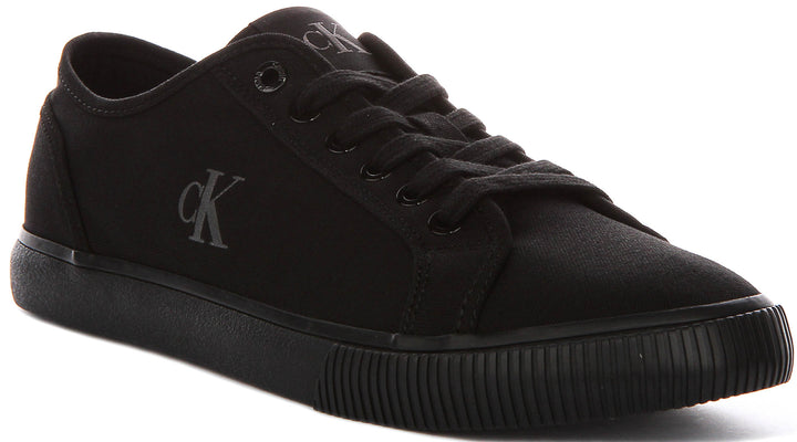 Calvin Klein Jeans Essential Vulc Low MG In Black For Men