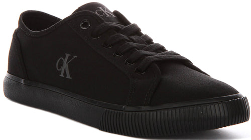 Calvin Klein Jeans Essential Vulc Low MG In Black For Men