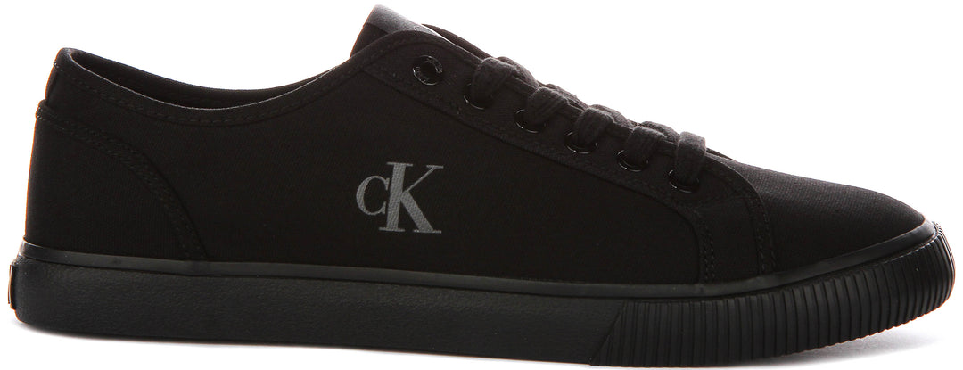 Calvin Klein Jeans Essential Vulc Low MG In Black For Men