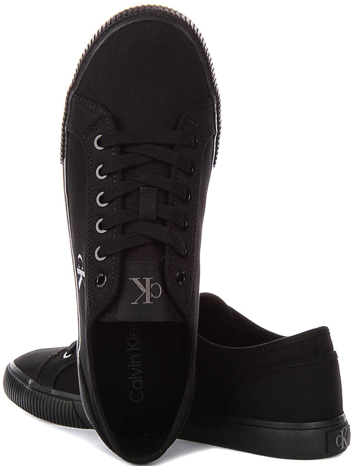 Calvin Klein Jeans Essential Vulc Low MG In Black For Men