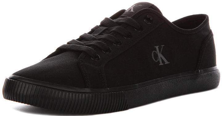 Calvin Klein Jeans Essential Vulc Low MG In Black For Men