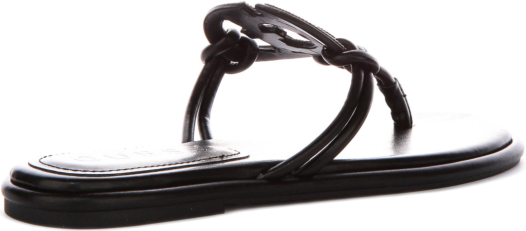 Guess Saimas Moonlight Sandals In Black For Women