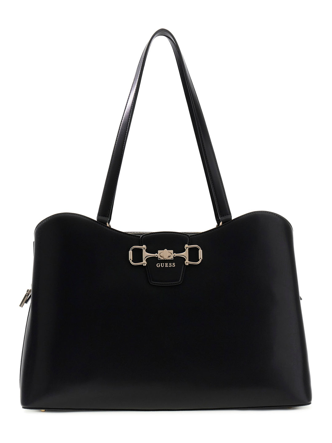 Guess Janie Logo Carryall Tote Bag In Black For Women