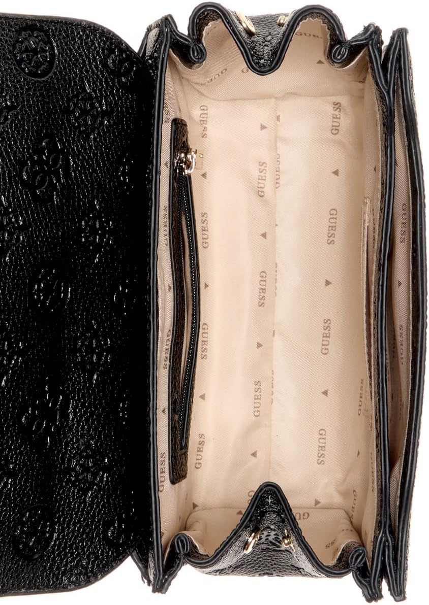 Guess Cresidia Ii Cross Body Bag In Black For Women