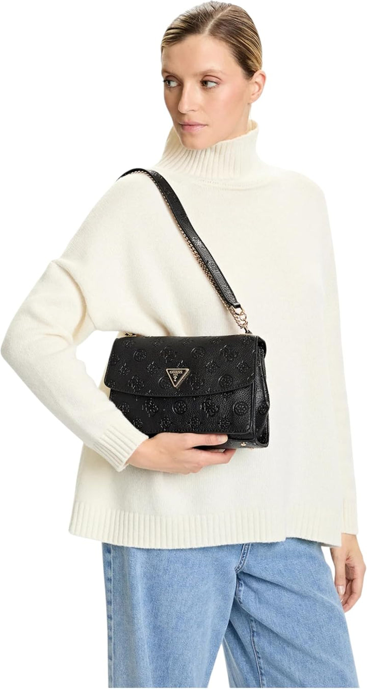 Guess Cresidia Ii Cross Body Bag In Black For Women