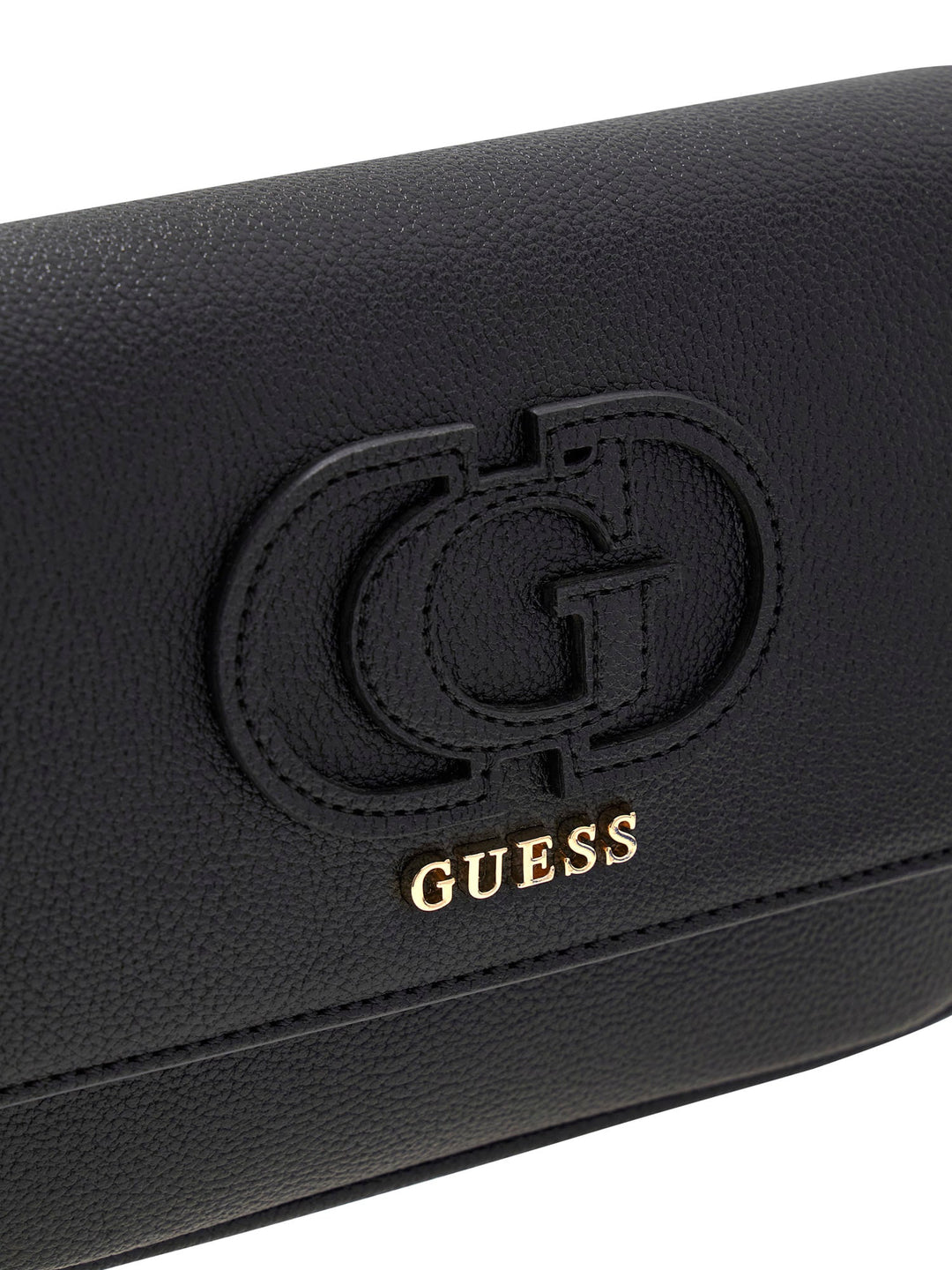 Guess Isola Logo Cross Body Bag In Black For Women