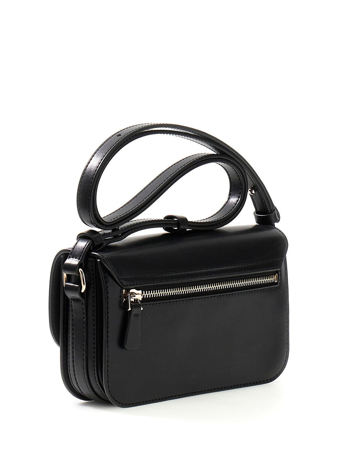 Guess Janie Logo Cross Body Bag In Black For Women