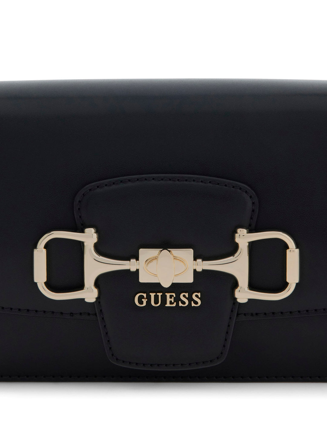 Guess Janie Logo Cross Body Bag In Black For Women