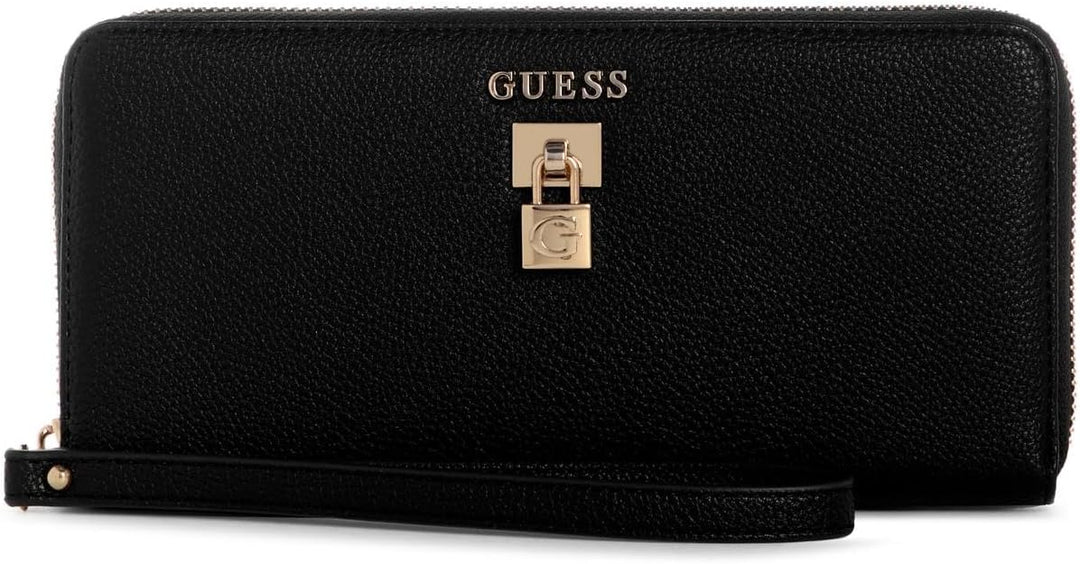 Guess Yesba Maxi Wallet In Black For Women
