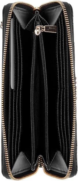 Guess Yesba Maxi Wallet In Black For Women