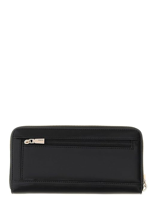Guess Janie Slg Maxi Wallet In Black For Women
