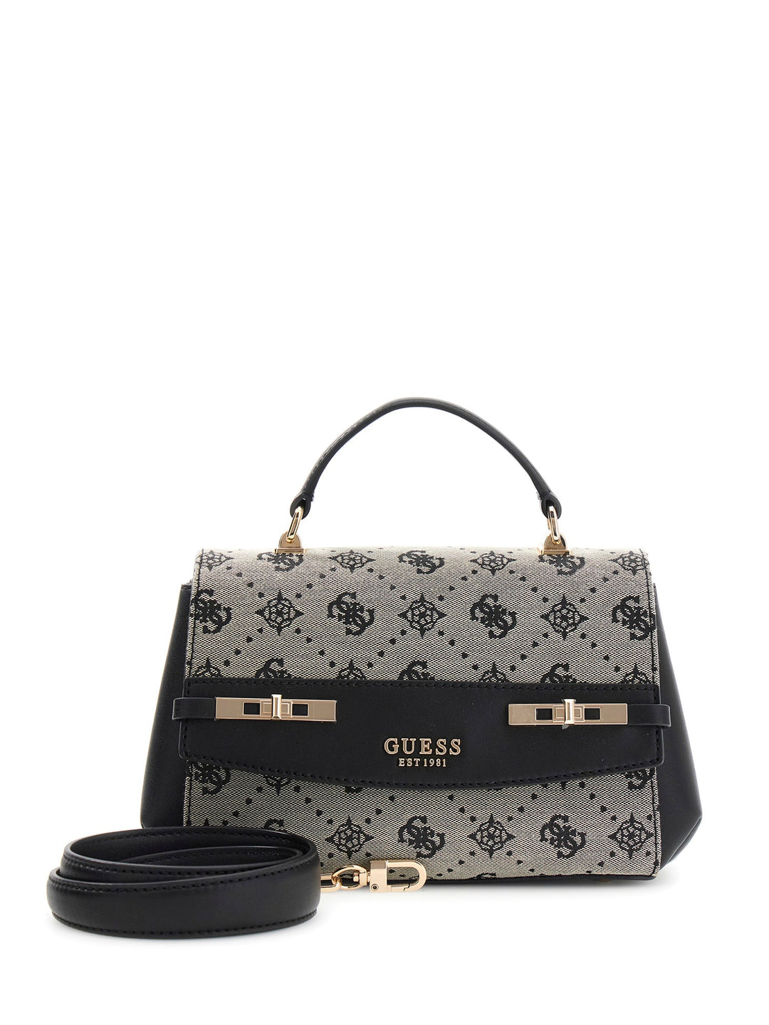 Guess Melinda Mini Cross Body Bag In Black For Women