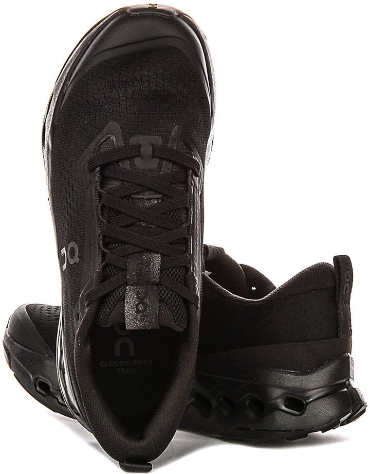 On Running Cloudsufer Trail 2 In Black For Men