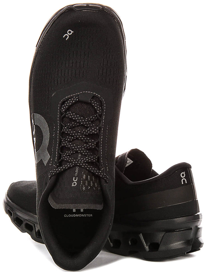 On Running Cloudmonster 1 In Black For Women