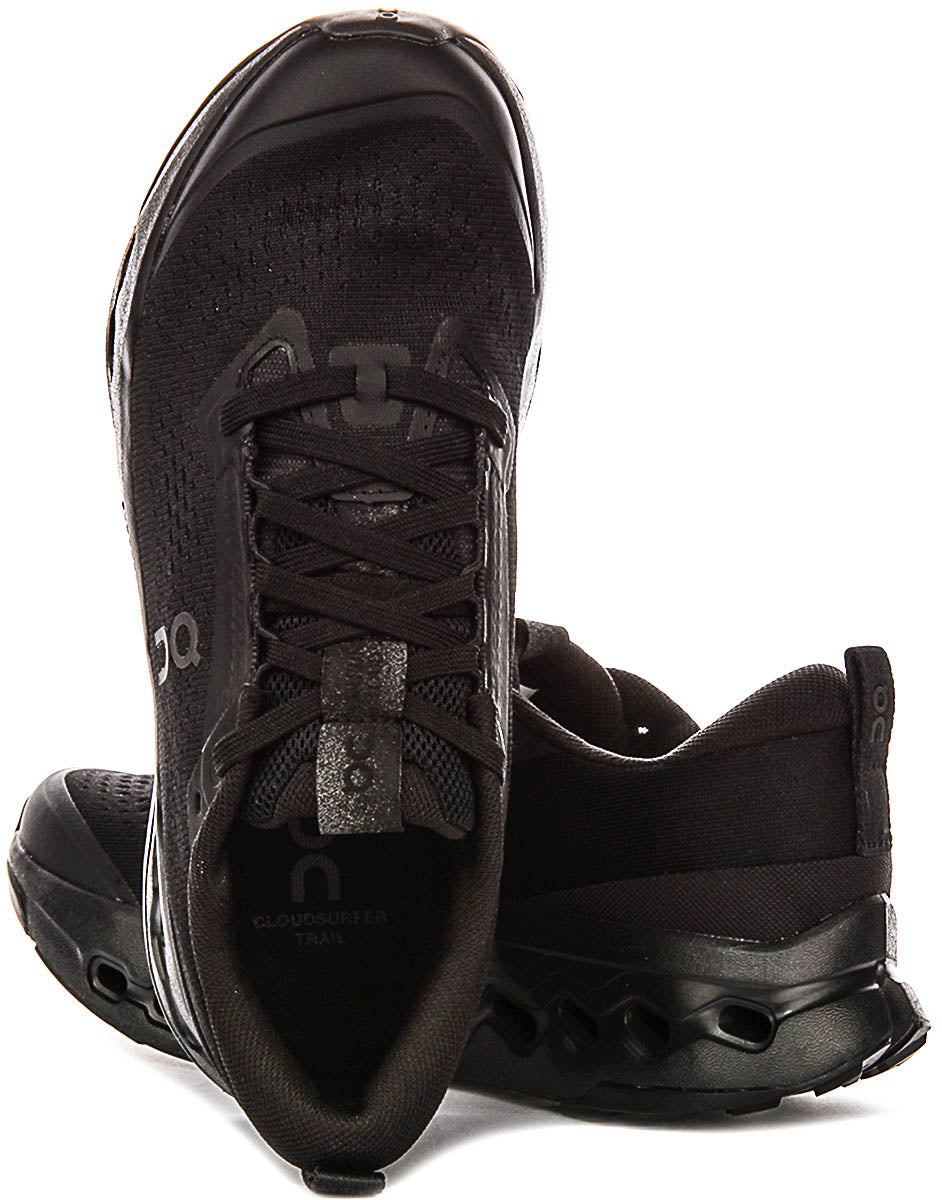On Running Cloudsufer Trail 2 In Black For Women