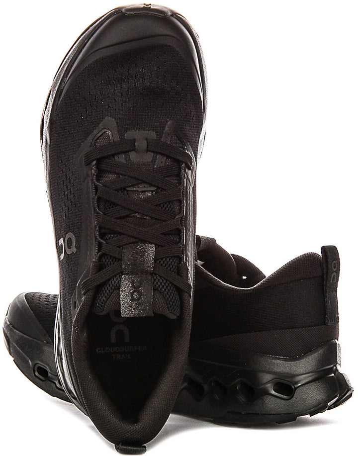 On Running Cloudsufer Trail 2 In Black For Women