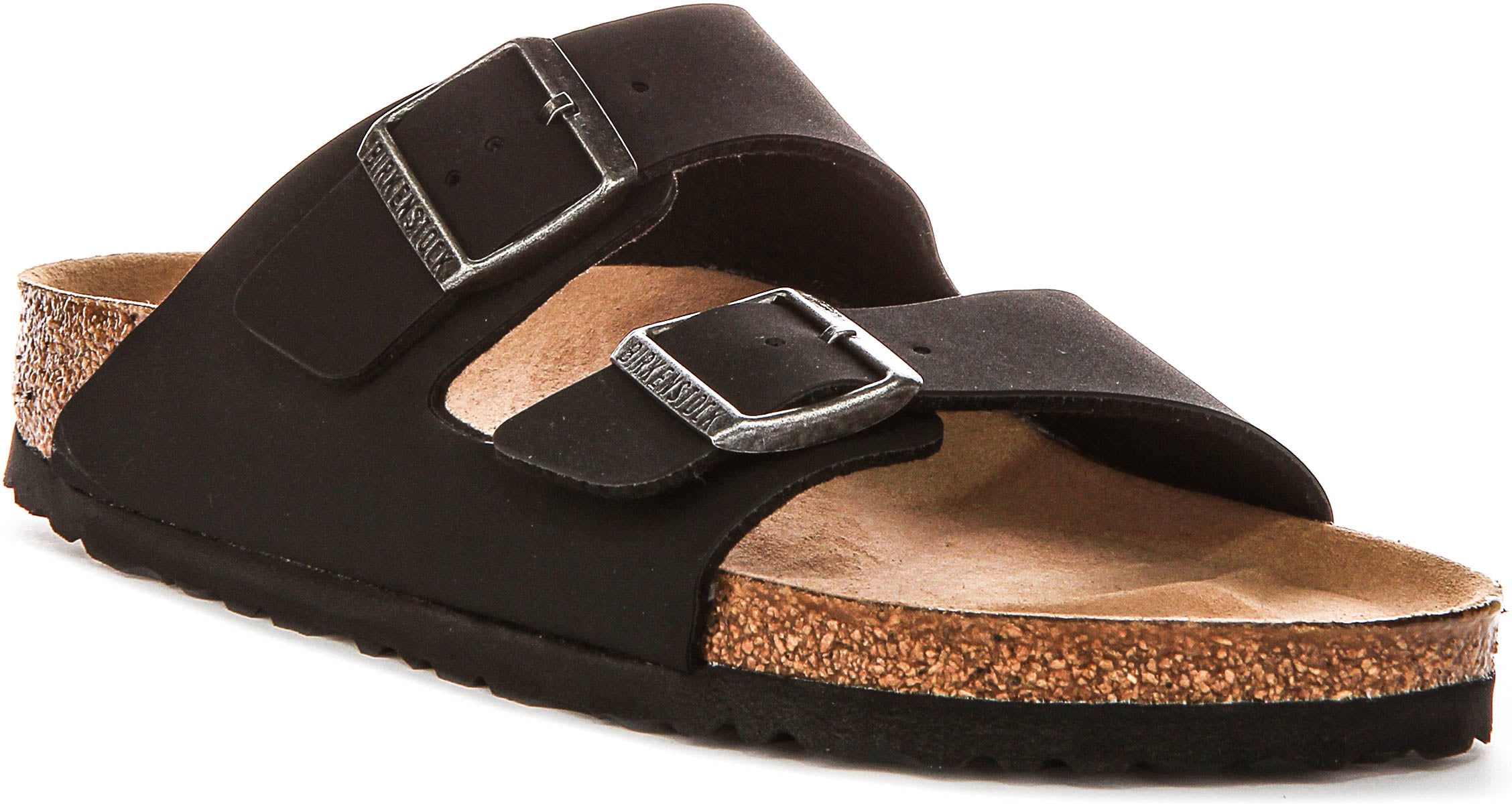 Birkenstock Arizona Bs In Black | Narrow Fit Vegans Sandals