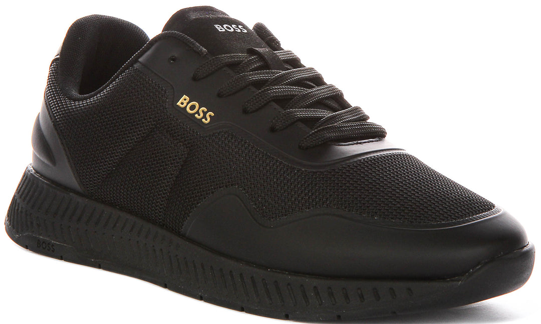 Boss Titanium Runner In Black For Men