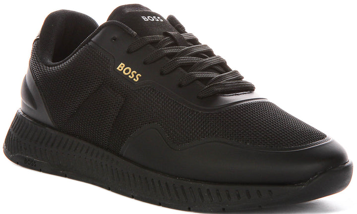Boss Titanium Runner In Black For Men