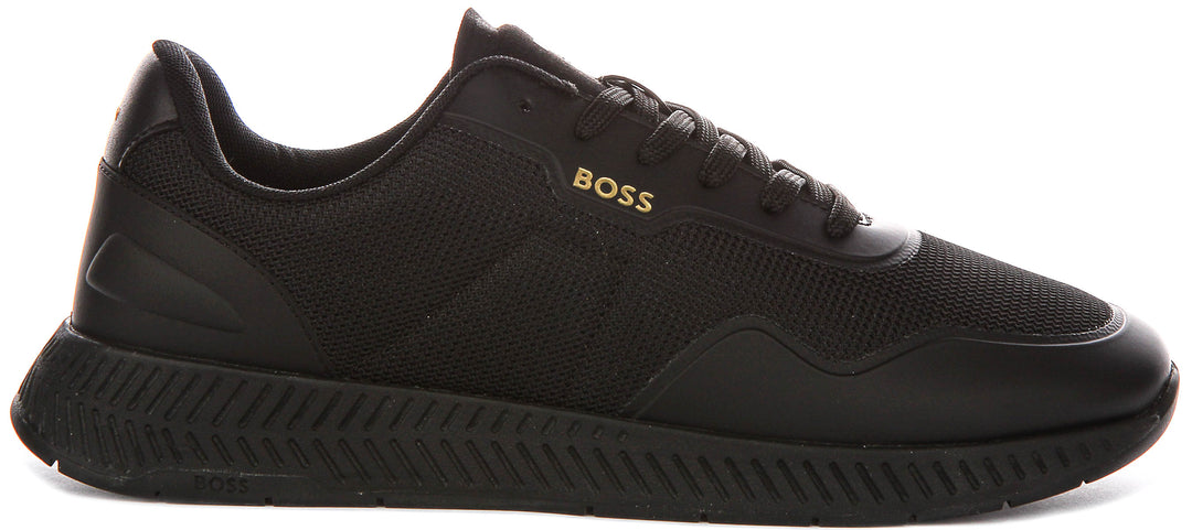 Boss Titanium Runner In Black For Men