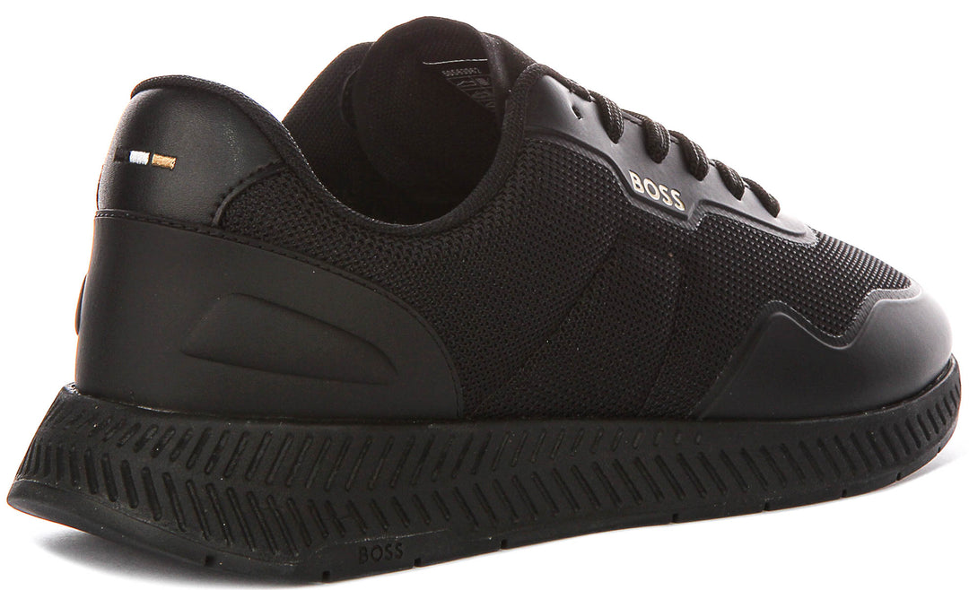 Boss Titanium Runner In Black For Men