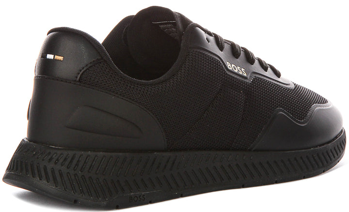 Boss Titanium Runner In Black For Men